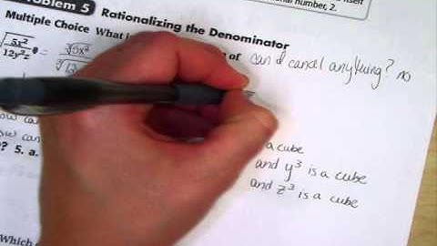 Algebra II   6 2 Multiplying and Dividing Radical Expression 2