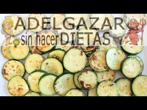 Vídeo: Calabacín Calórico Para Bajar De Peso - Comidas Dietéticas