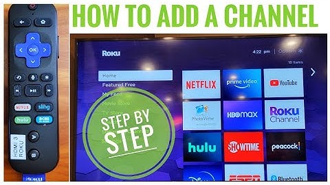 HOW TO ADD A CHANNEL to Roku Streaming Media Player NETFLIX PRIME HULU PEACOCK DISNEY