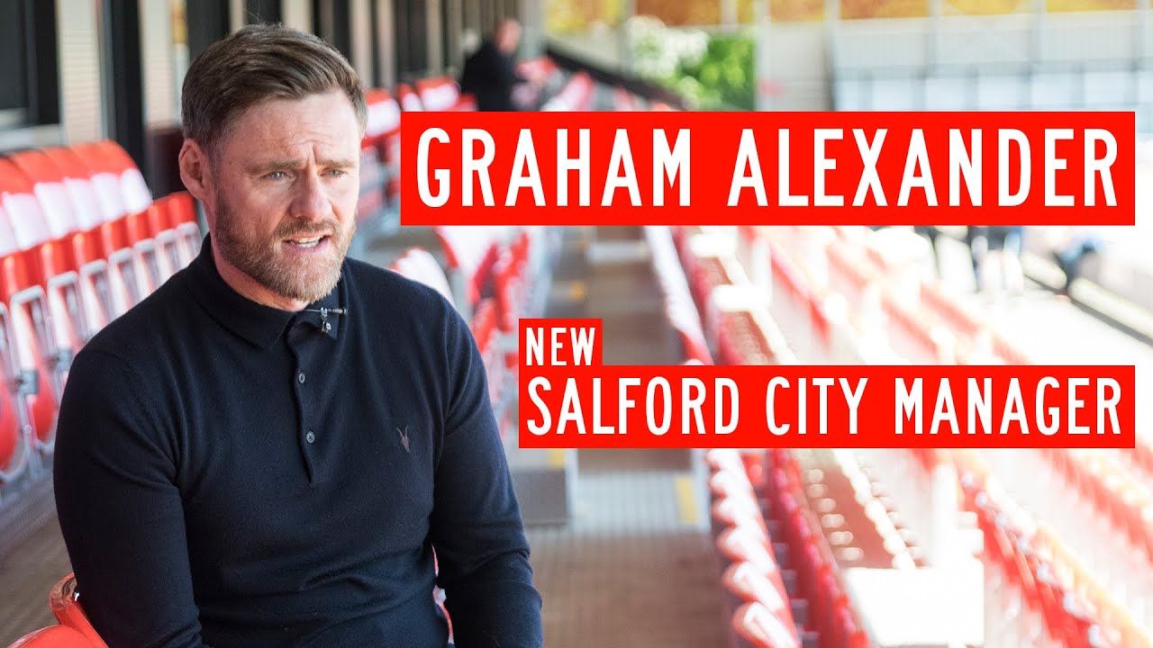 Graham Alexander speaks for the first time as Salford City manager! national league volley