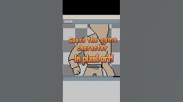 Can u guess the game character? In how many seconds #indiegame #indie #pixelart