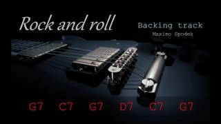 ROCK AND ROLL 50'S 60'S CHUCK BERRY STYLE BACKING TRACK IN G FOR PRACTICE, PERFORM AND IMPROVISE chords