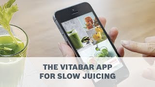 The VitaBar Web App for Slow Juicing screenshot 2