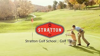 Stratton Mountain Golf Tip: Chipping Target Line
