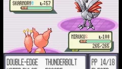 Pokémon Ruby - Skitty Solo Run Elite Four