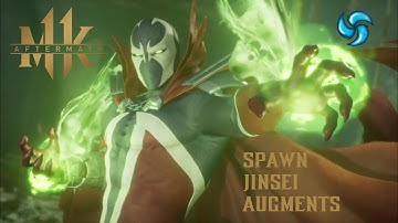 Mortal Kombat 11 - Spawn Jinsei Augments Demonstration