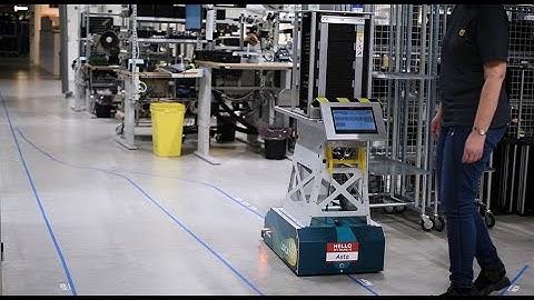 SKOV Production - Automated Guided Vehicle (AGV)