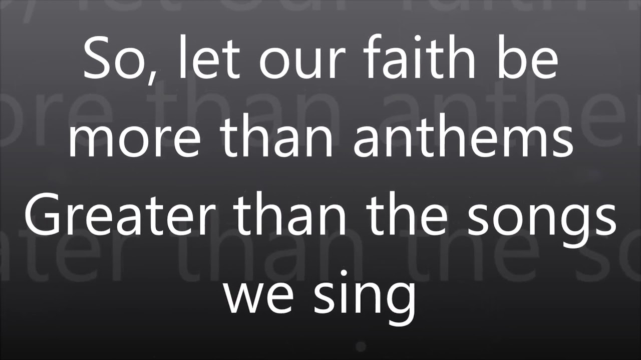 We Believe Newsboys Lyrics - YouTube