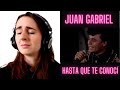 Singers First Reaction to Juan Gabriel Hasta Que Te Conocí Reaction - WHAT A LEGEND