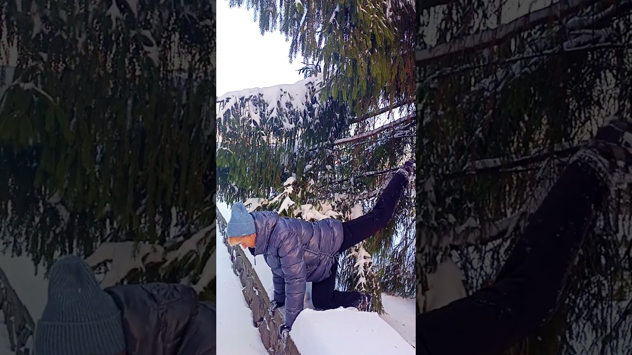 Winter training for abs 💪 glutes. Fitness Fusion, лёгкие упражнения для пресса и ягодиц