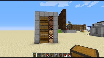Minecraft storage silo with light indicator