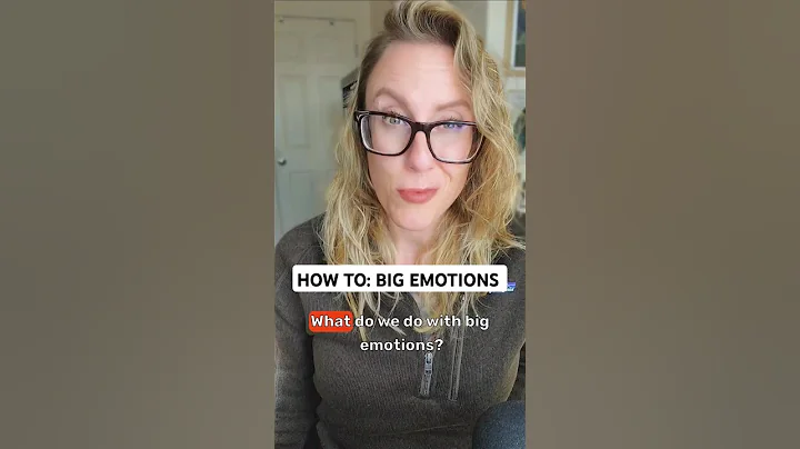 How to acknowledge and work with a big emotion. #emotions #emotionalintelligence #feeling #intuition