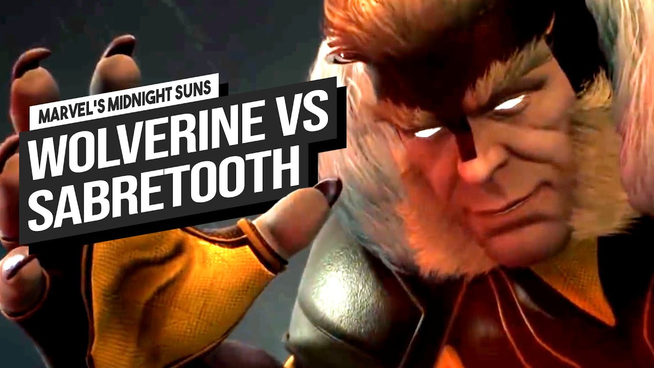 Marvel's Midnight Suns - The Hunter and Wolverine vs Sabretooth Gameplay  Showcase