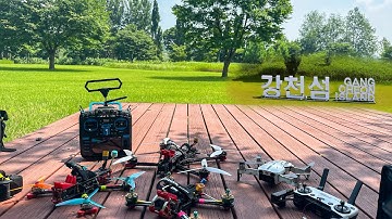 가장 더웠던 날 강천섬에서 비행 휴식 / Practice / Half Matty Flip / 4K / Freestyle