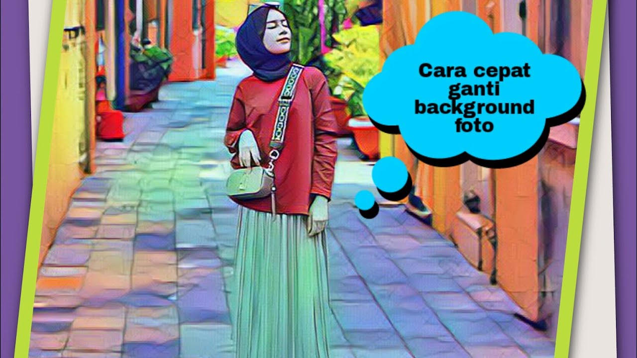  Cara  Paling  gampang  ganti Background foto YouTube