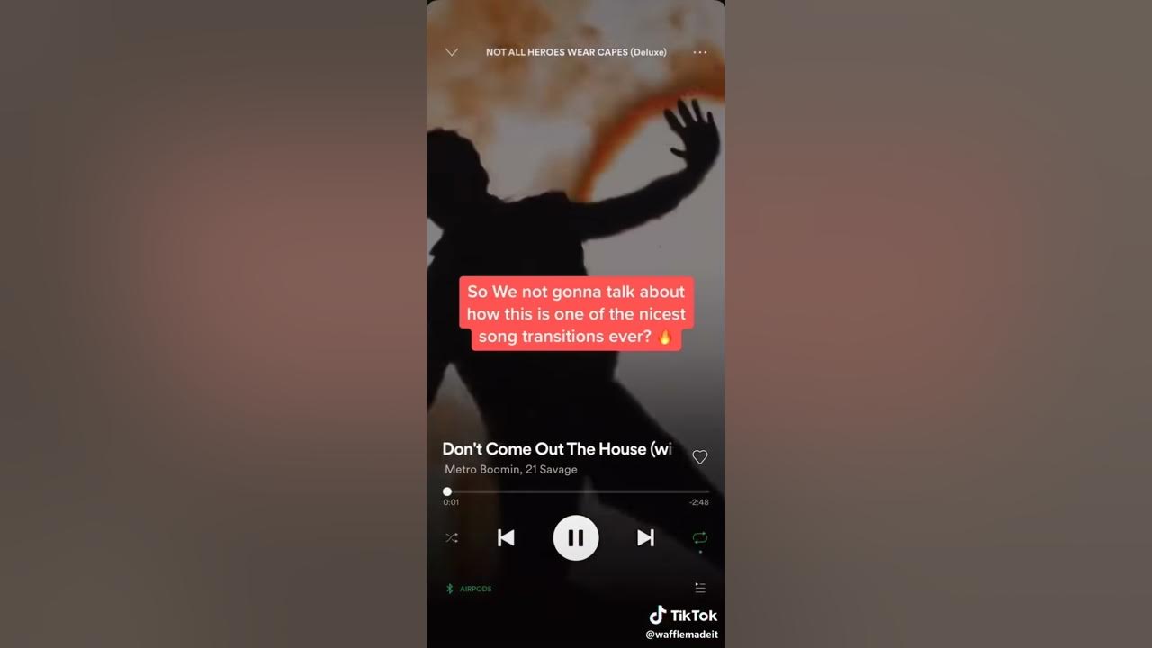 Overdue And Don't Come Out The House TikTok - Transition from Overdue to Don’t Come Out the House