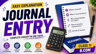 What Is Journal? | How To Make Journal Entries? | Format Of Journal | Easy Explanation In Hindi