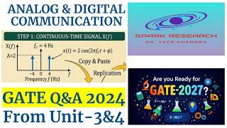 GATE Q&A 2024From Unit-3&4 /// ANALOG & DIGITAL COMMUNICATION