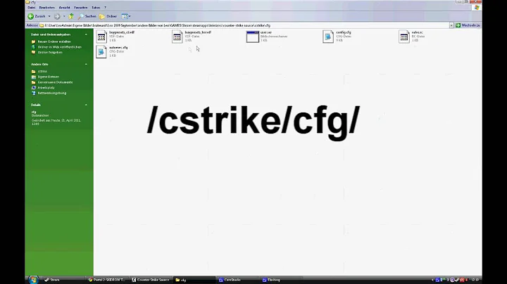 CS:S Tutorial: Messer in der linken Hand/ kRYSTAL ...