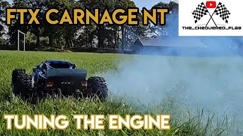 Attempting to tune the engine on my FTX Carnage NT