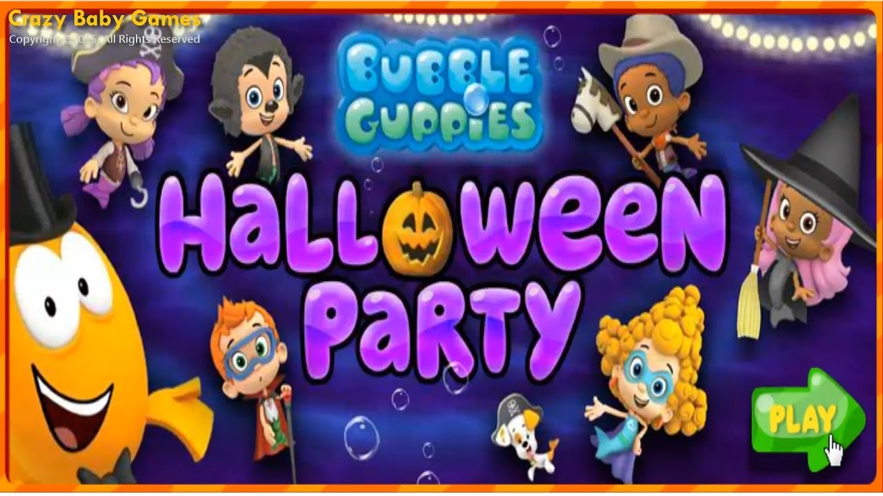 Help the Bubble Guppies Make Halloween Costumes Full Game Episode YouTube