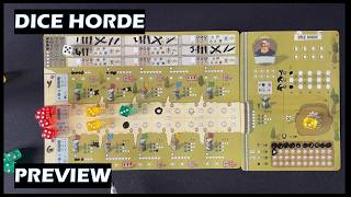 Dice Horde board game PnP Preview