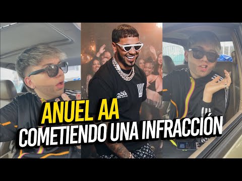 Anuel AA cometiendo