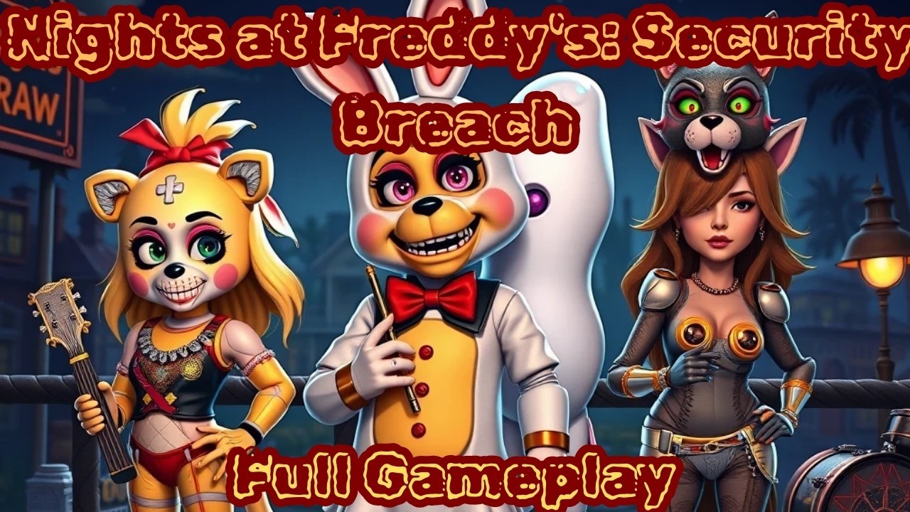 Five Nights at Freddy's Security-Full Gameplay