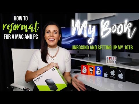 Best External Hard Drive - WD 10TB My Book External HD Unboxing and Setup
