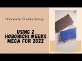 Hobonichi weeks mega setup for 2022 | Wellness journal/Everyday carry