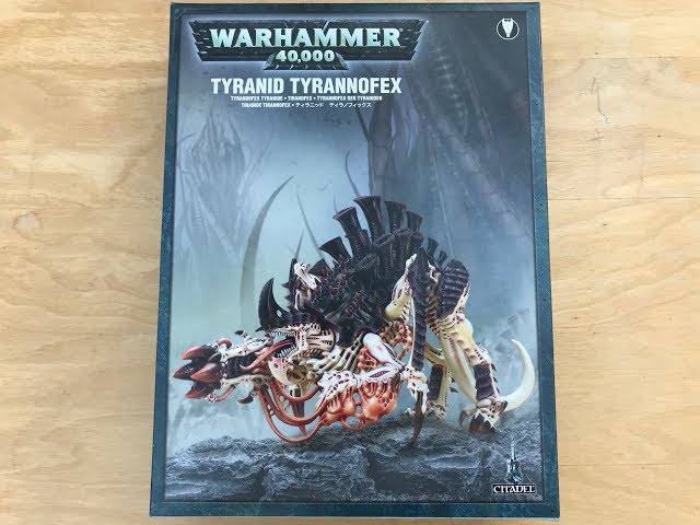 Tyranid Tyrannofex - Unboxing (WH40K) - YouTube