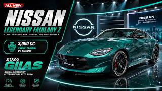 Nissan Fairlady Z With Powerful Engine Showcased At 2026 GIIAS - Full Interior Exterior