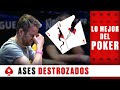 Destrozando Ases ♠️  Lo mejor del poker  ♠️  Cartas Vistas  ♠️  PokerStars en español