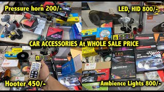 इन मज़ेदार modification ने मौसम बनादिया😻INSANE Car accessories WITH PRICES cheapest rates accessoris