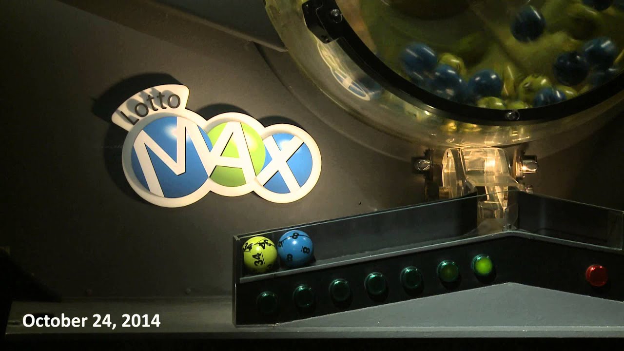 lotto max draw time