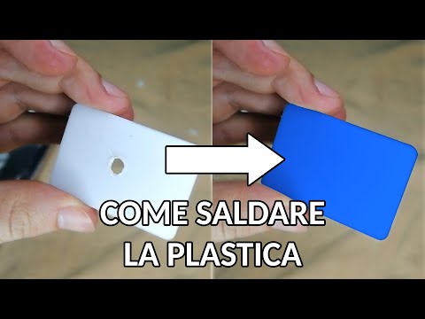 Video: 3 modi per incollare la plastica