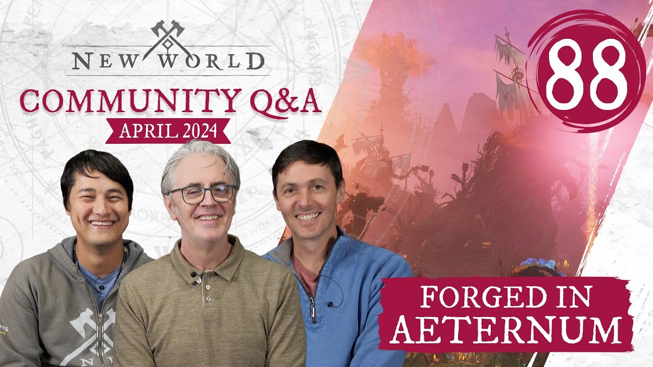 New World in Aeternum Community Q&A (April 2024) YouTube