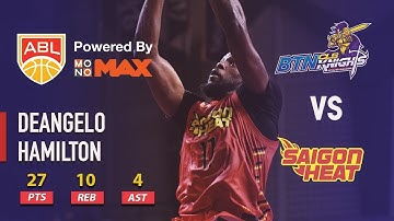 DeAngelo Hamilton Scores Team-High 27 Points in Loss