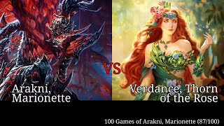 Game 87: Arakni vs. Verdance | Burned at the Finish Line | Flesh and Blood