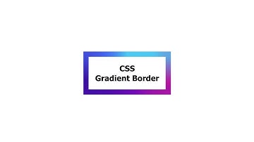 How to create a gradient border using a CSS conic gradient?