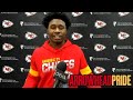 Chiefs' WR Sammy Watkins says he needs to catch up to the speed of Tyreek Hill and Travis Kelce