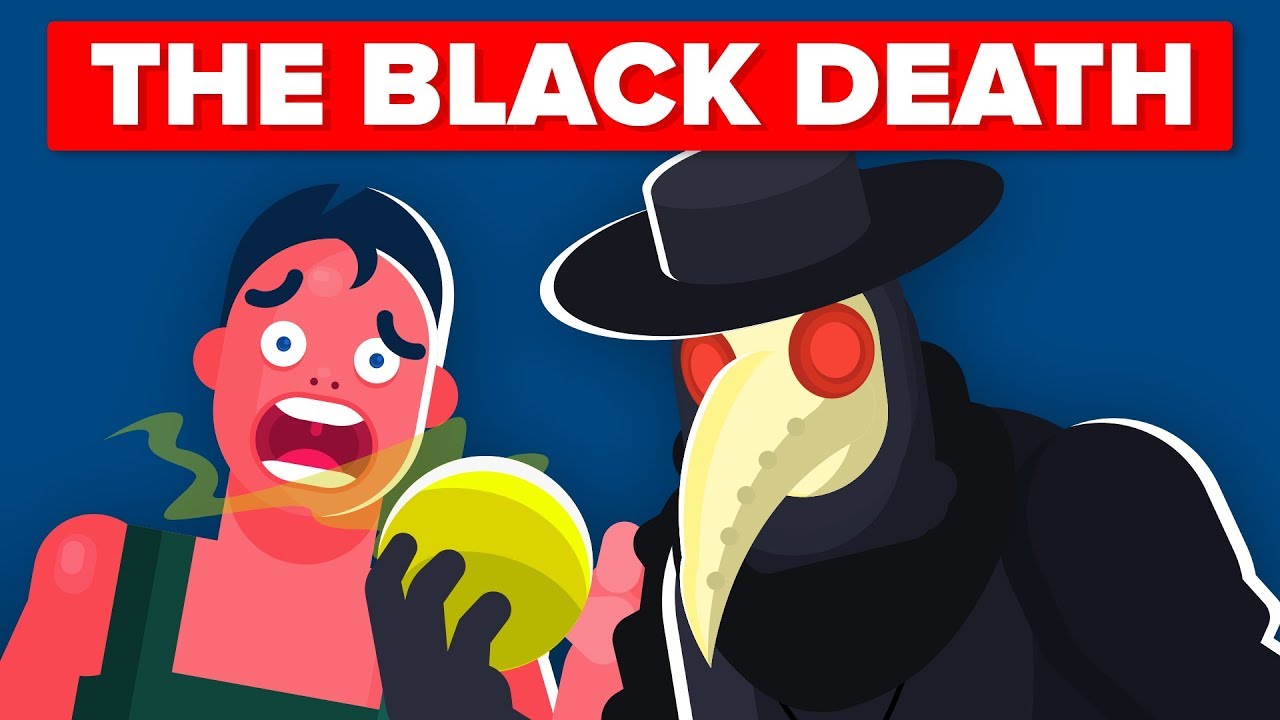 black death plague cartoon