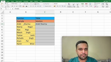 Stop Wasting Time! Clean Up Your Excel Data with the TRIM Function (Simple Hack!)