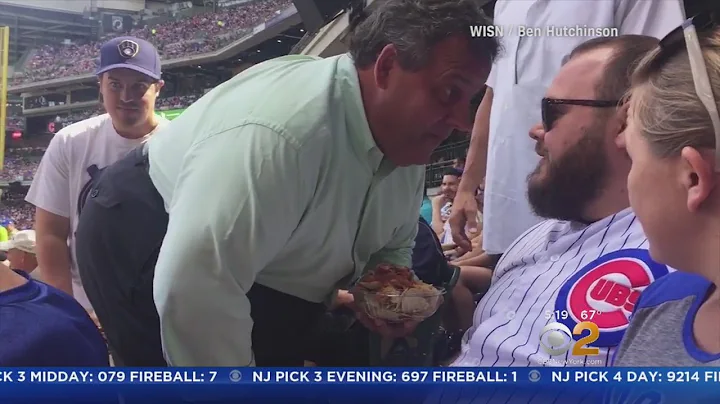 Christie Confronts Heckler At Baseball Game
