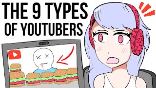 The 9 types of youtubers
