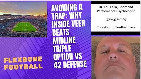 Avoiding a Trap: Why Inside Veer Beats Midline Triple Option vs 42 Defense