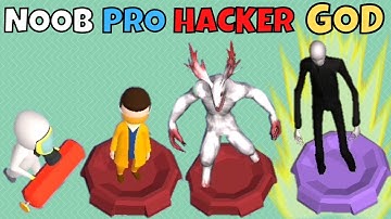 NOOB vs PRO vs HACKER vs GOD in Monsters: Laboratory