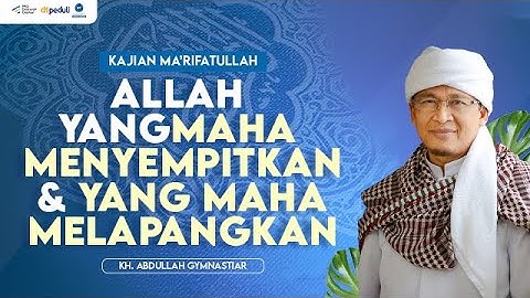 LIVE !!! Allah Maha Menyempitkan dan Allah Maha Melapangkan | Kajian Ma