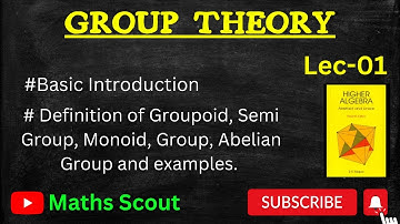 Group Theory ||  Definition and Examples || Lec-01. #grouptheory #bscmaths #abstractalgebra.