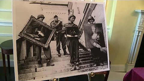 'Monuments Man' hails donation of album of looted Nazi art
